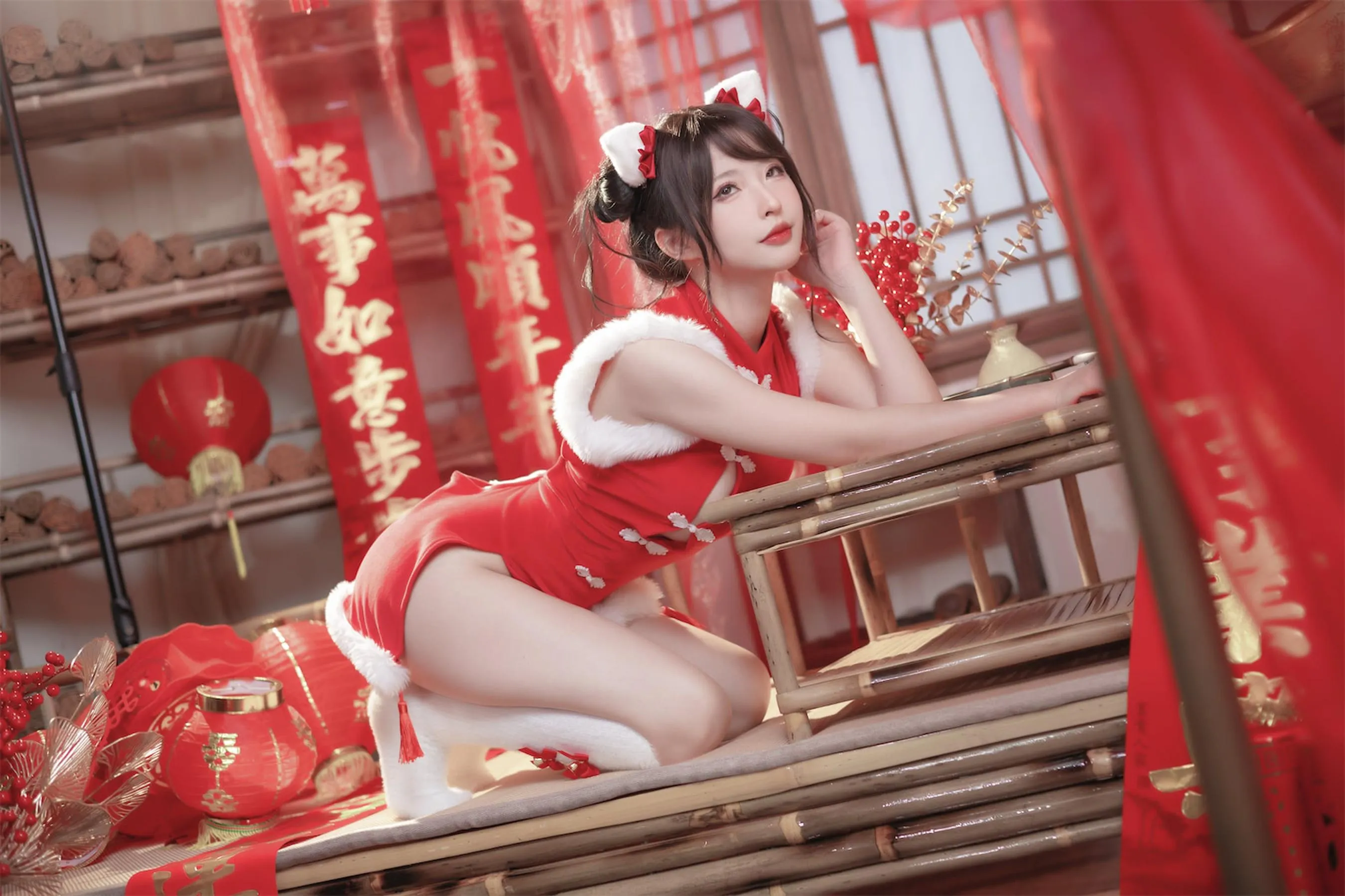 清水由乃 – NO.45 2023新年旗袍 [77P]插图